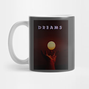 Hand n Moon art Mug